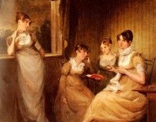Constable John Ladies From The Family Of Mr William Mason Of Colchester.  