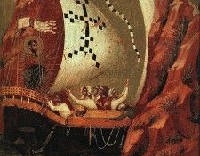 Paolo Veneziano The Pala dOro, detail of back featuring a s. ��������, �����