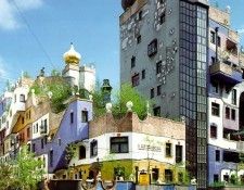 Hundertwasser Hundertwasser house, 1983-86, Wien. �������������