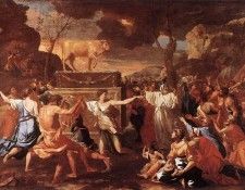 Adoration of the golden calf EUR. , 