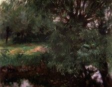 Sargent John Singer A Backwater at Wargrave. ��������, ���� ������
