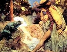 Mp 0001 The Frog Prince MaxfieldParrish sqs. ������, Maxfield