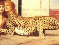 khnopff art (or the sphinx or the caresses) 1896. , 