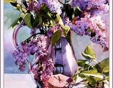bs-flo- Jan Kunz- Lilacs And Silver. , 