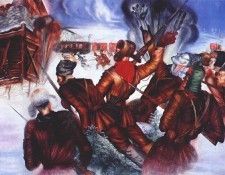 pimenov on the northern front (seizure of an english blockho. , 