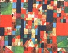 Klee City Picture with Red and Green Accents,1921, Coll. Dr . , 