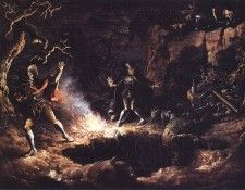 bs-ahp- John Quidor- The Money Diggers. Quidor, 