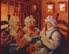 lrsDelawareDavid-3FrenchHens. �������, �����