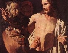 HONTHORST Gerrit van The Incredulity Of St Thomas. Honthorst, �������� ���