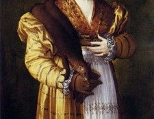 Parmigianino Portrait Of A Young Woman. 