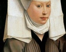 ����� ��� ��� ������ - ������� ������� � ����� [Portrait of a Woman with a Winged Bonnet]. ������, ����� ��� ���