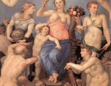 BRONZINO Agnolo Allegory Of Happiness. ��������, ������