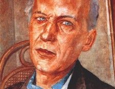 petrov-vodkin portrait  of andrei bely 1932. -, 