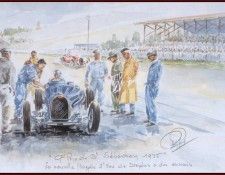 c 1935 bugatti beaten by the german cars in the san sebastian gp.  