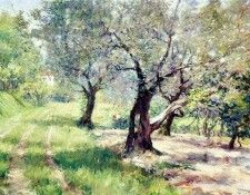 Chase William Merritt The Olive Grove. ,  