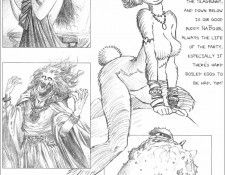 47 Daruma!  Keith Parkinson  SpellBound SketchBook Vol 1. ���������, ���