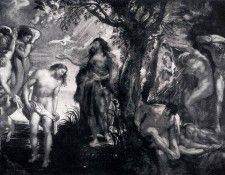 Rubens The Baptism Of Christ. ������, ����� �����