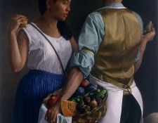 Market Scene. �������, ����� Sterrett