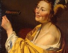 Honthorst, Gerrit van The lute player, 1624, 84x66.5 cm, Ere. Honthorst,  