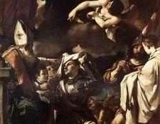 Guercino St William of Aquitaine Receiving the Cowl. ��������, �������� ��������� ��������