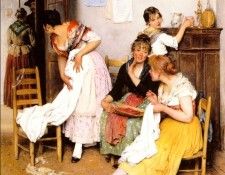 Blaas Eugene De The New Suitor. Blaas,  