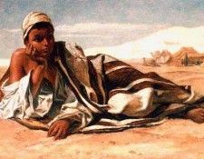 Arab Boy Resting 1858. , 