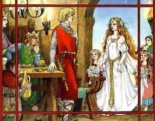 St. George & The Dragon 12 TrinaSchartHyman sqs. ������, Trina Schart