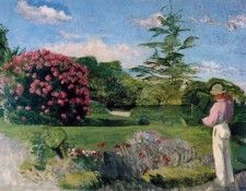 Bazille Le petit jardinier ca 1866 67 Museum of Fine Arts. , 