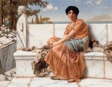 Godward In the Days of Sappho. ,  