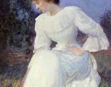 Portrait of a Woman in White ATN. ,  