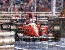 Cmaferrfo 001 1992 alesi driving a ferrari f93a. ��������, ���� ������