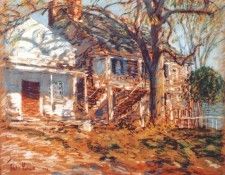 hassam the brush house 1902. ������, ������