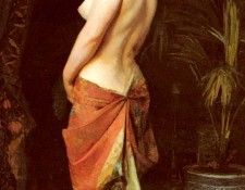 Wauters Camille Standing Nude. , 