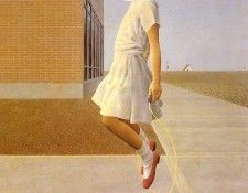 Alex Colville - Child Skipping, De. �������, �����
