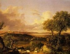 Cole Thomas View of Boston. , 