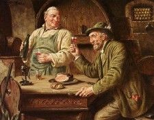 Wagner Fritz In The Wine Cellar. , 
