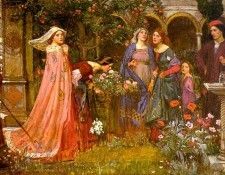 ger-Waterhouse-TheEnchantedGarden. ,  