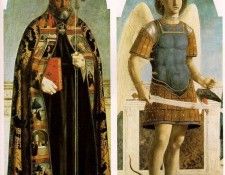 PIERO della FRANCESCA Polyptych Of Saint Augustine. ,  
