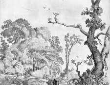 Velde I van de Esaias Landscape Sun. ������, ����� Van De