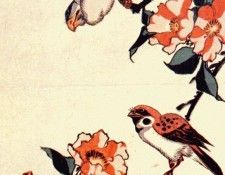eisen sparrows and camellia c1820. �����