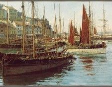 BlossomChristopher-BrixhamHarborCirca1902-sj. Blossom, 