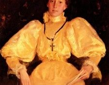 Chase William Merritt The Golden Lady. ,  