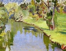 Kulbin Nikolai River Slavyanka Sun. �������, �������