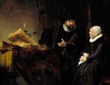  -       [The Mennonite Preacher Anslo and his Wife].    