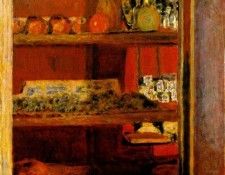 Bonnard Le placard rouge (The Red Cupboard), 1939, 80x60 cm,. , 