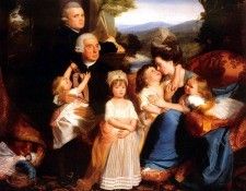 Y09 John Singleton Copley The Copley Family sqs. �����, ���� ��������