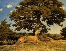 Harpignies Henri Joseph The Big Tree. Harpignies, -