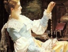 Portielje Jan Frederik Pieter Admiring Her Jewels. Portielje, �� �������� ������