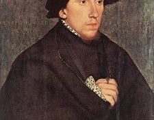 Holbien the Younger Portrait of Henry Howard the Earl of Surrey.   