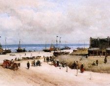 Bosboom Johannes Beach Of Scheveningen . Bosboom, ��������